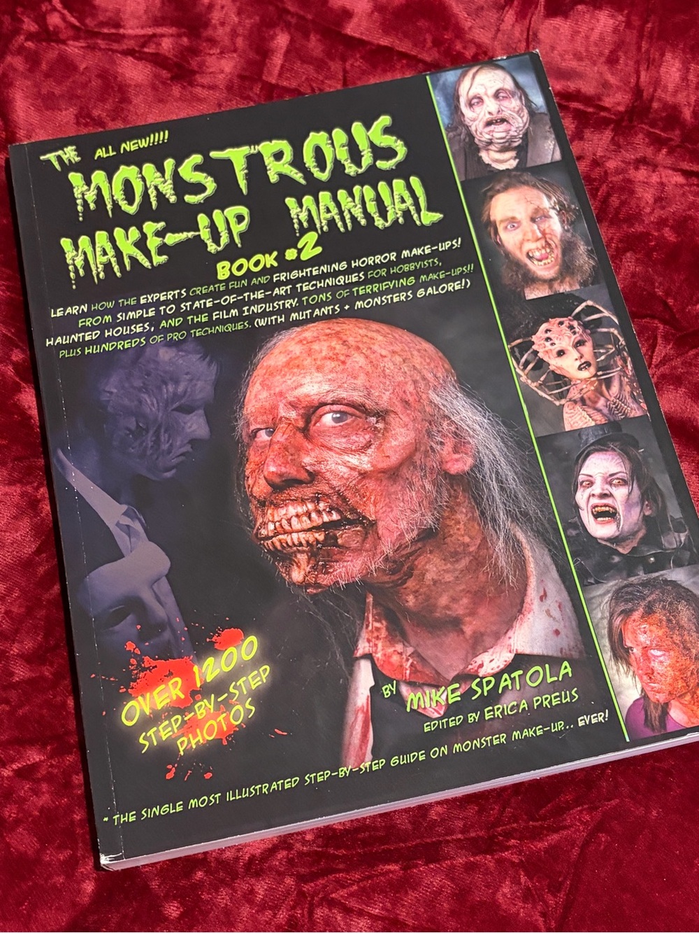 Monstrous Make-Up Manual Book 2 by Mike Spatola
